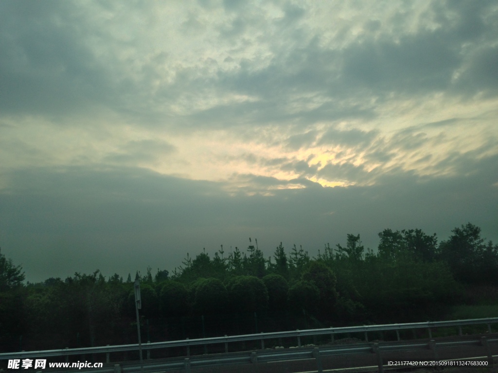 夕陽