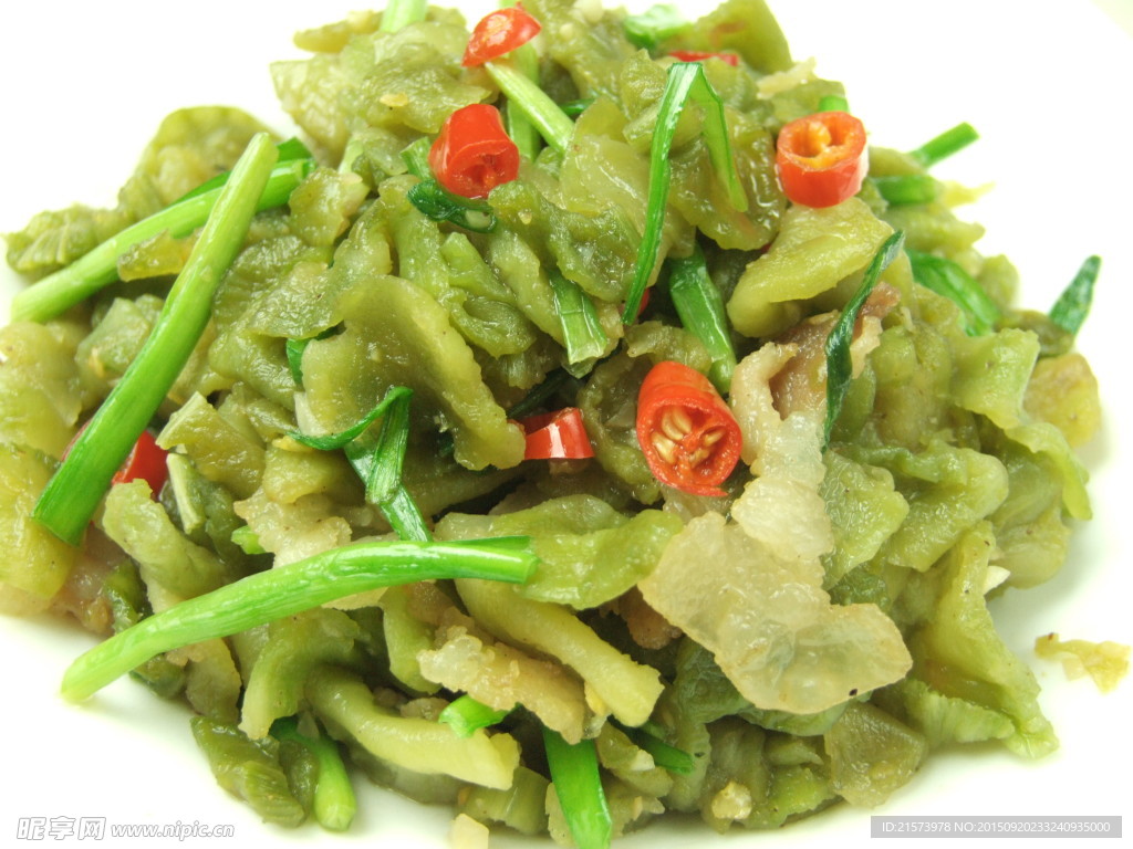 小炒脆萵筍