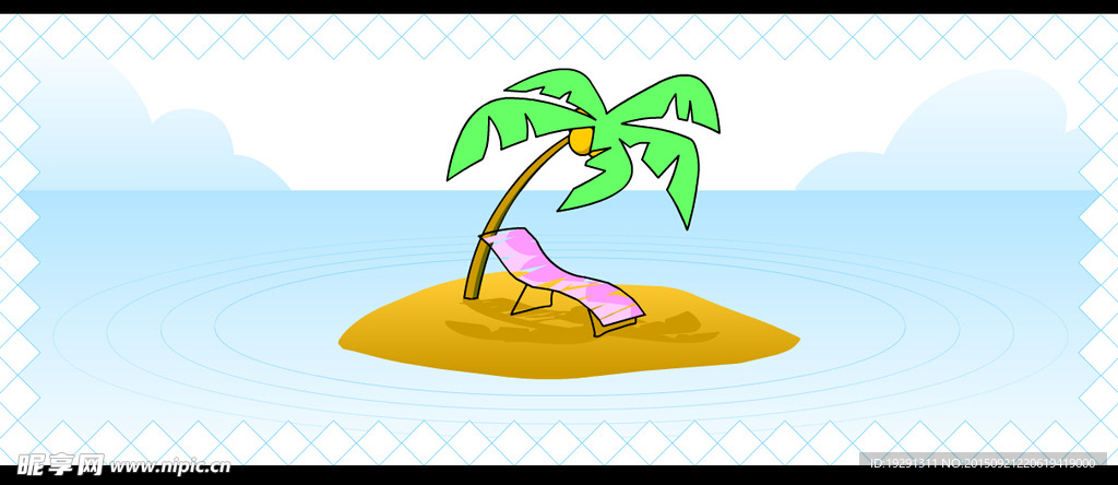 沙灘沐浴動態視頻