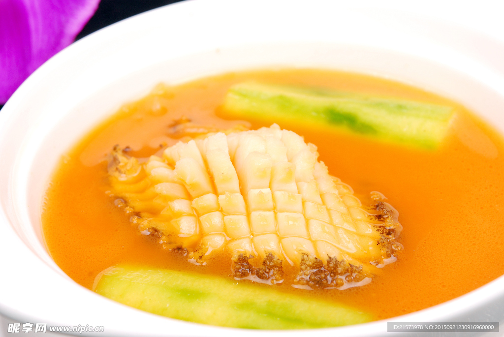 鮮茄鮑魚湯
