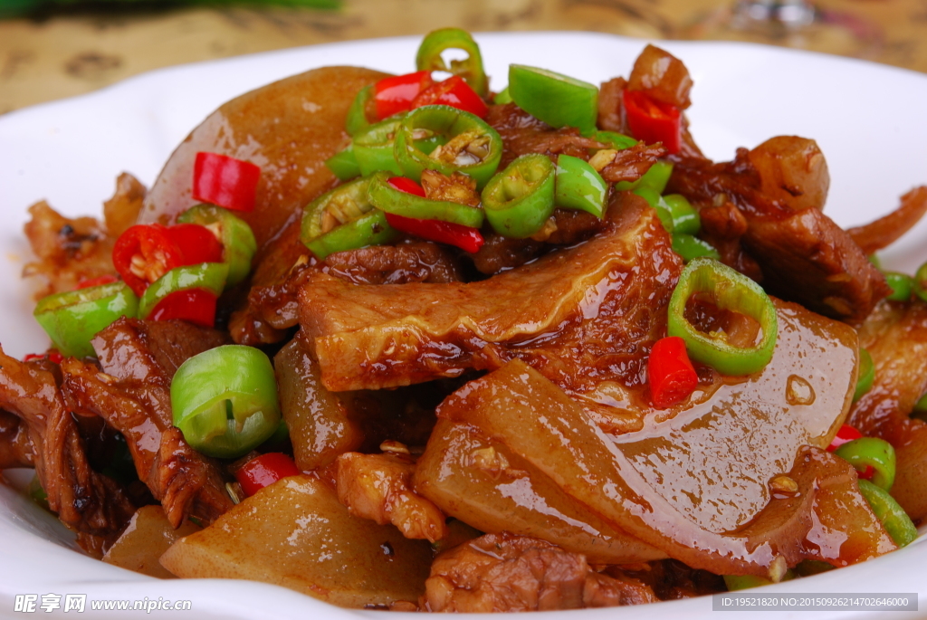 風(fēng)味帶皮黃牛肉