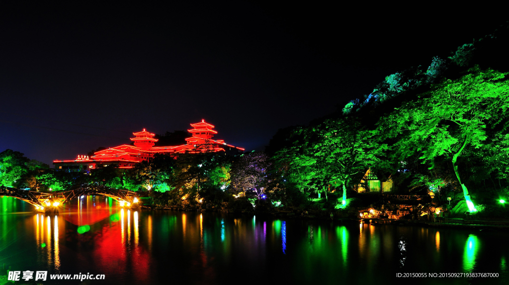 夜景燈光