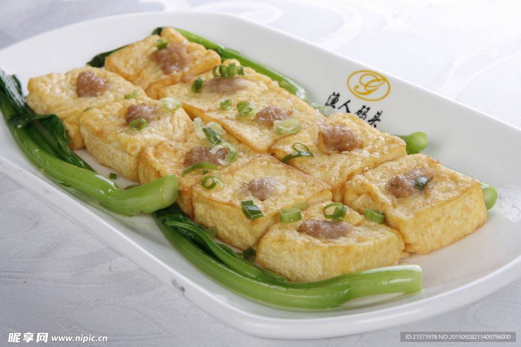 客家煎礦泉豆腐