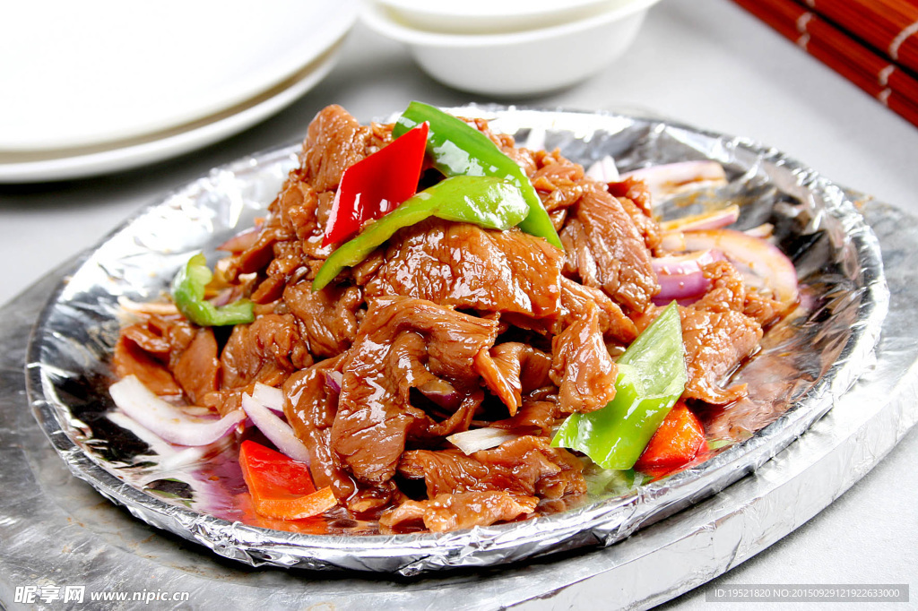 鐵盤蒙古牛肉