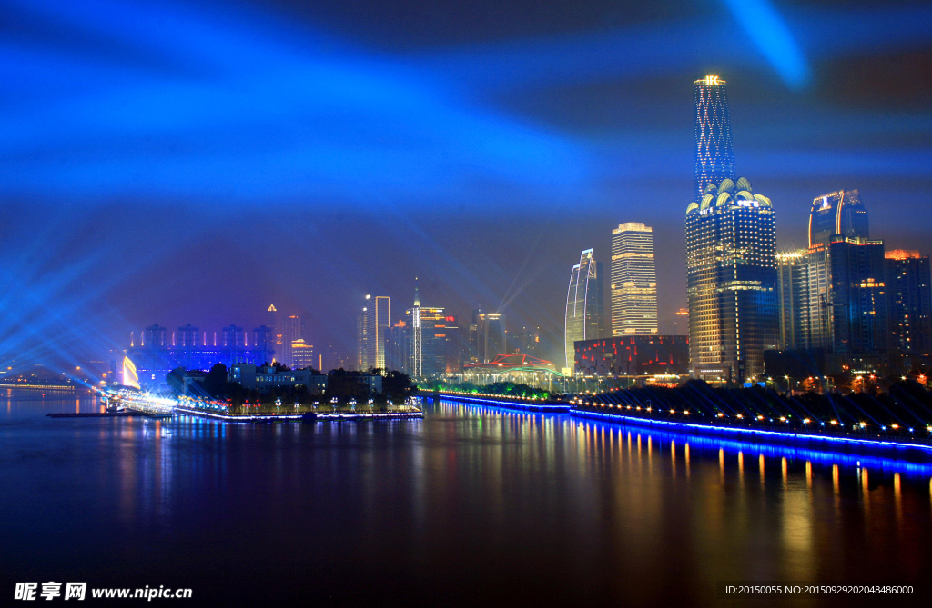 夜景燈光