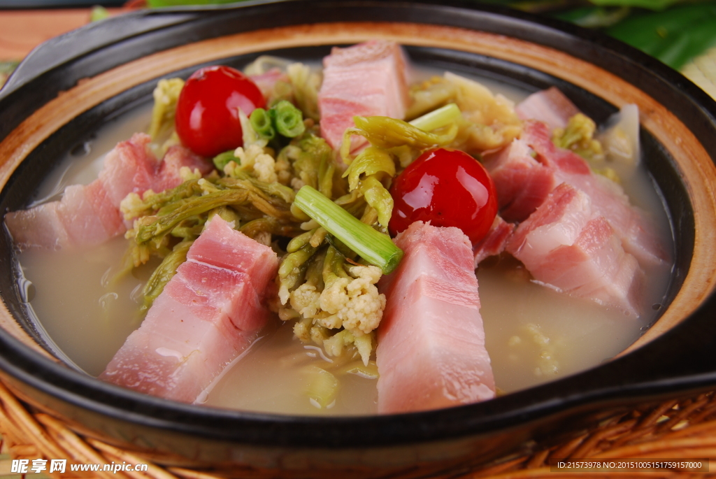 咸肉野筍煲