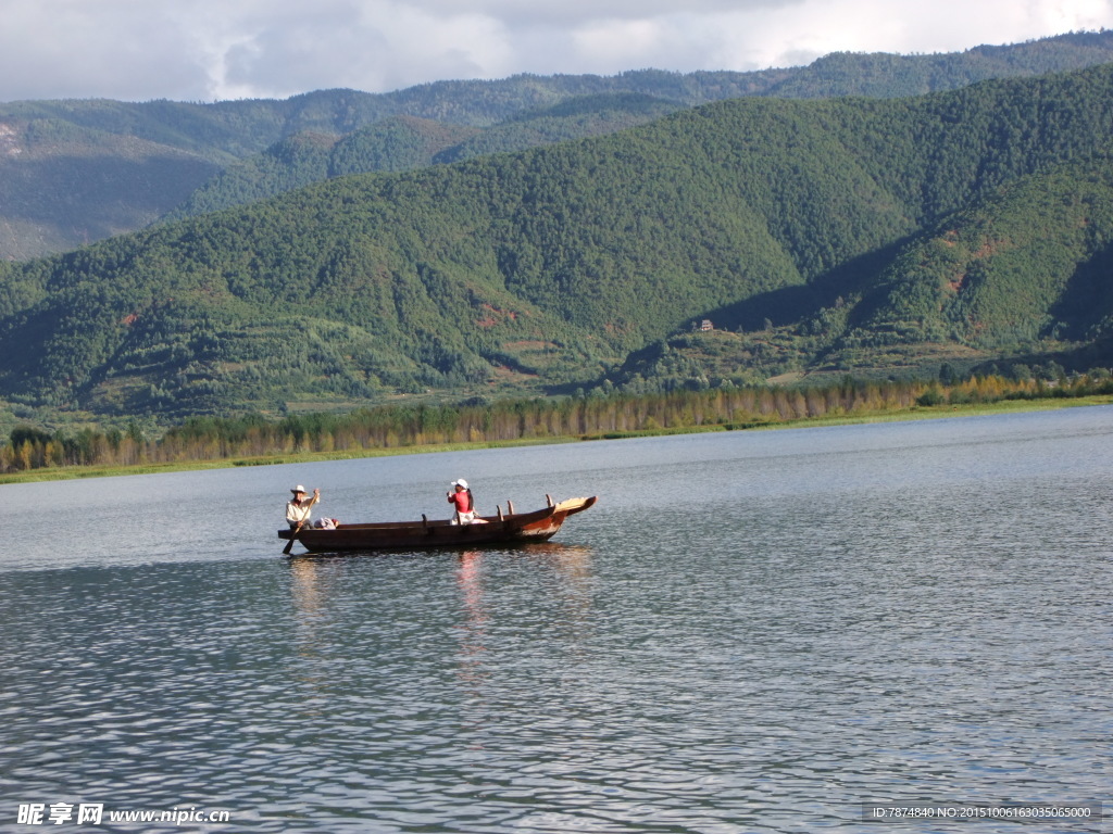 泸沽湖风光