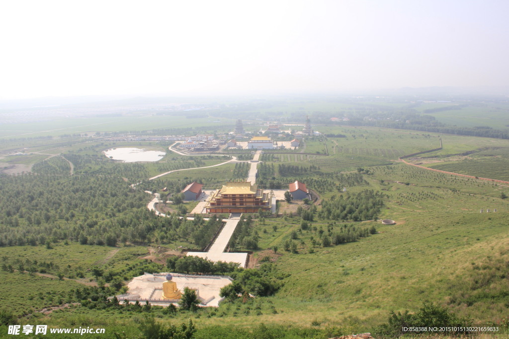 葛根廟全景