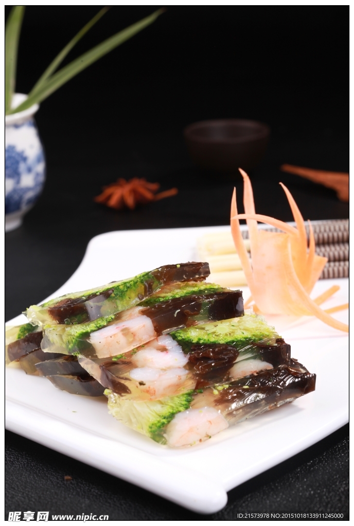 珊瑚素菜凍