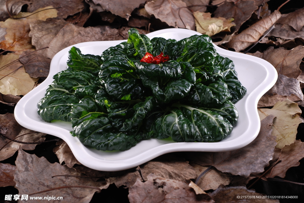 香熗奶白菜好