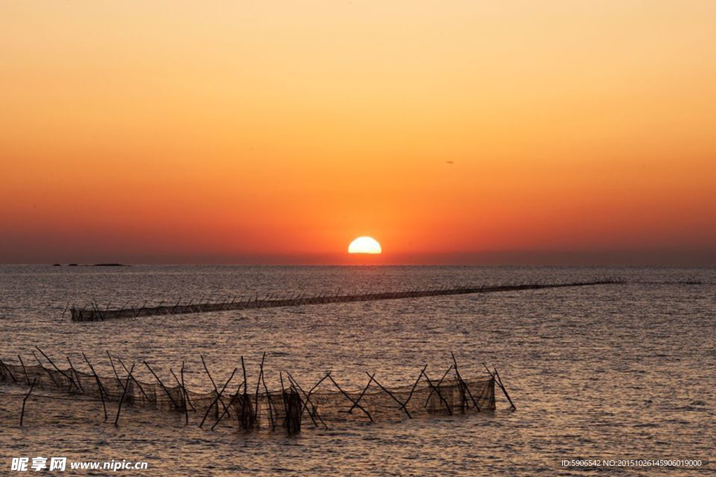 海邊日出