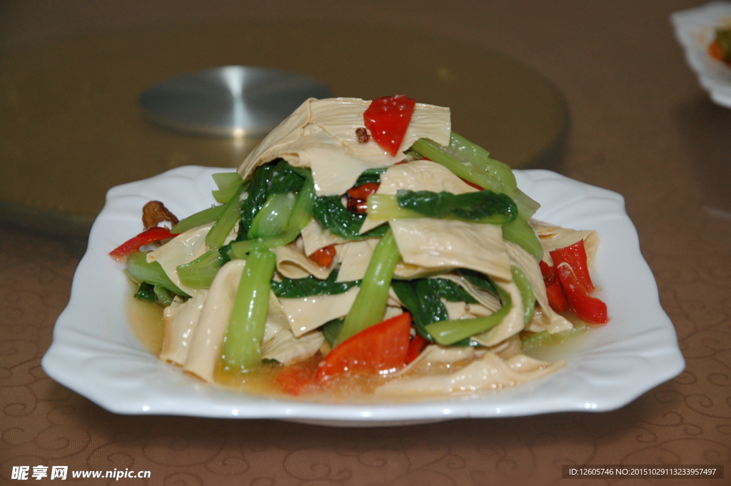 青菜豆油