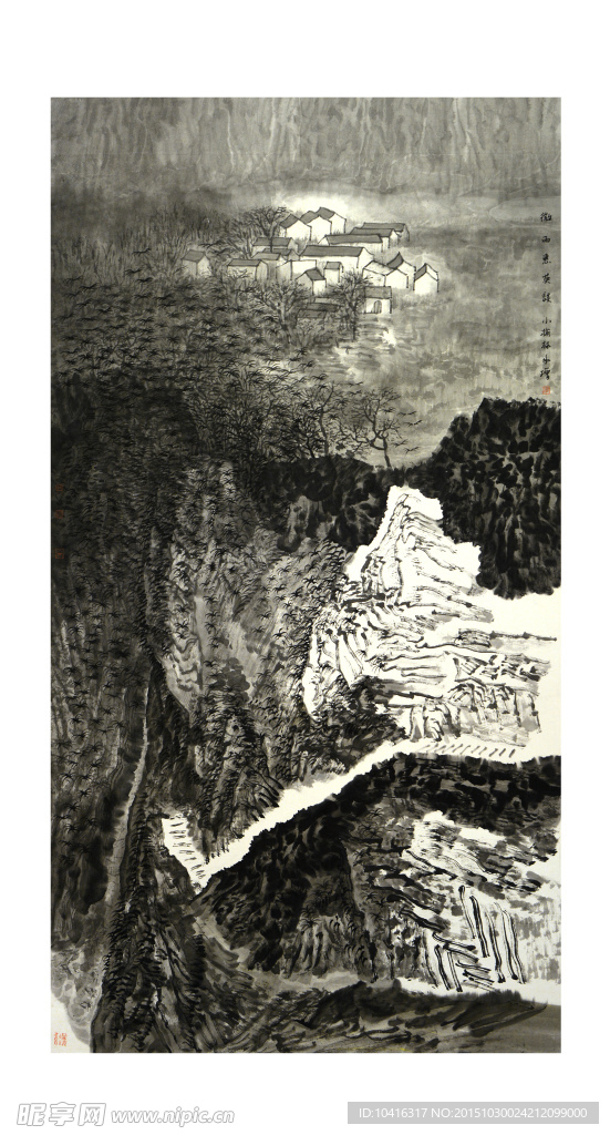 國畫山水