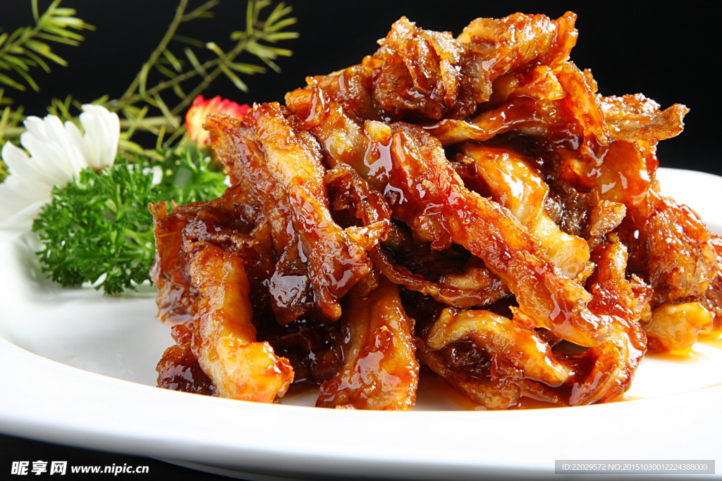 醋溜肉片