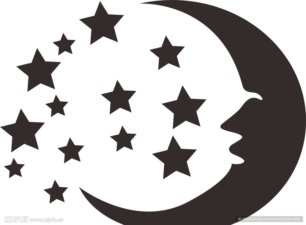 月亮星星