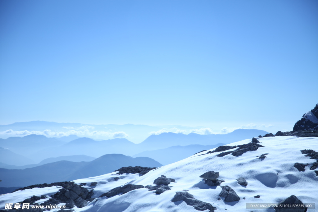 玉龍雪山 自然風景 云南建筑