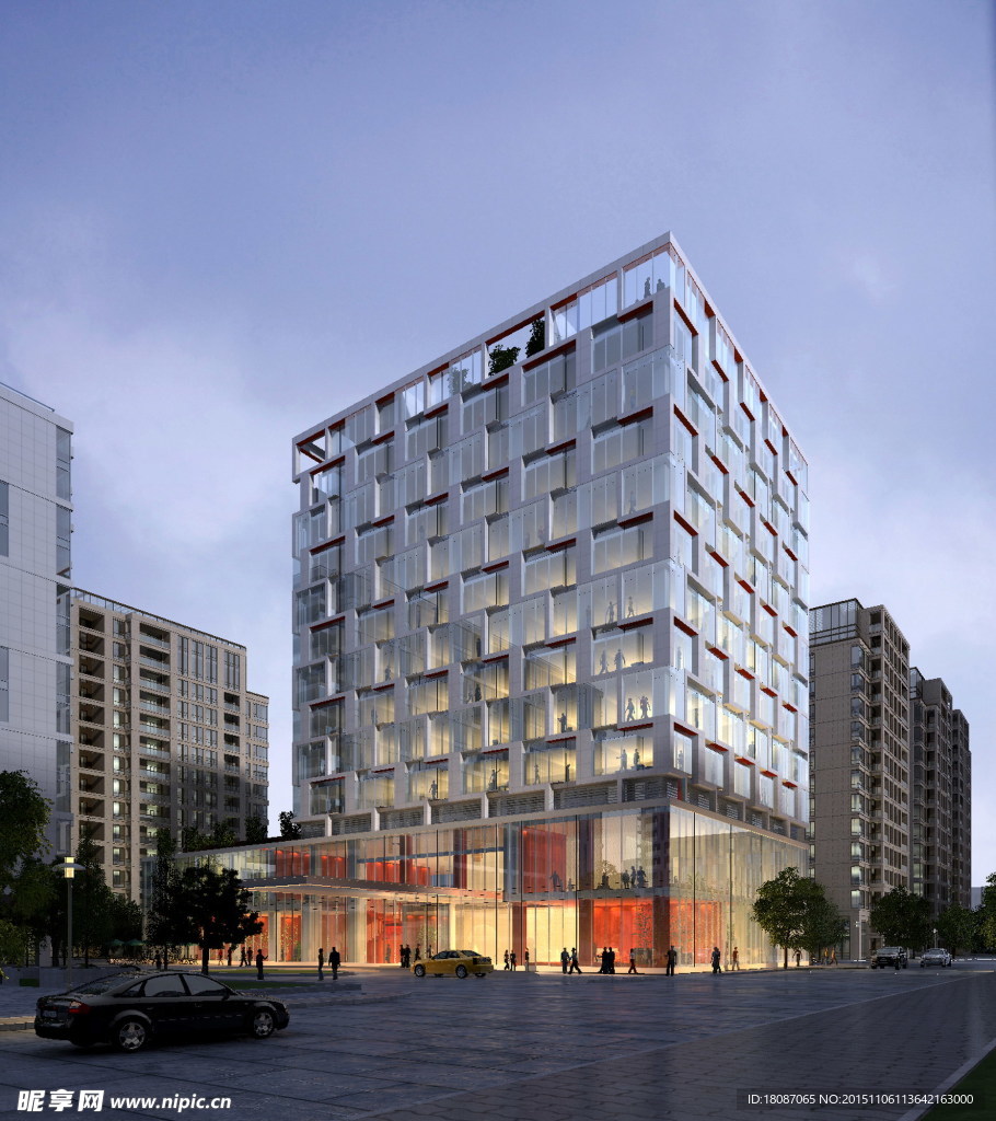 建筑效果圖 建筑設計 建筑風格