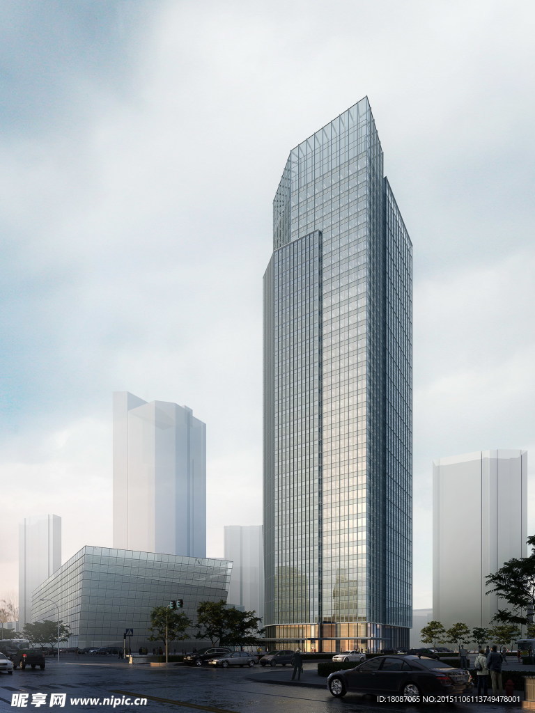 建筑效果圖 建筑設計 建筑風格