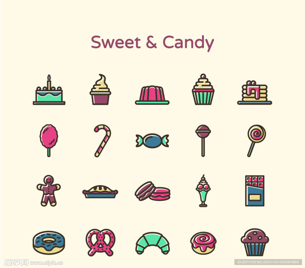 甜食图标