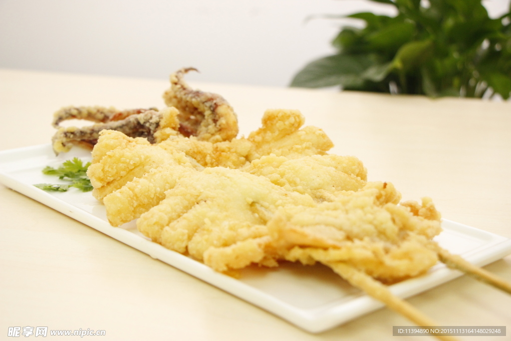 炸魷魚