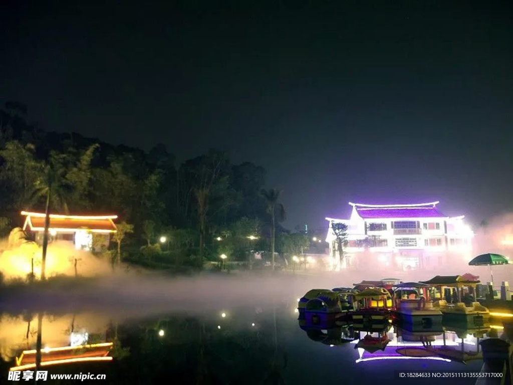 芝山公園夜景