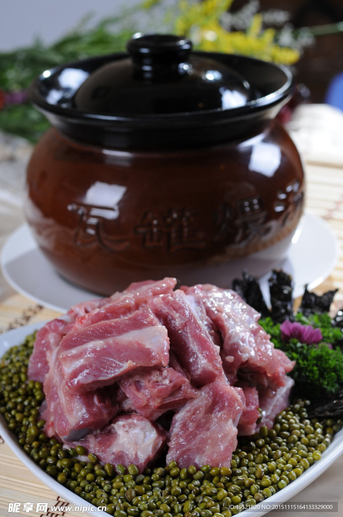 紫菜綠豆煨排骨
