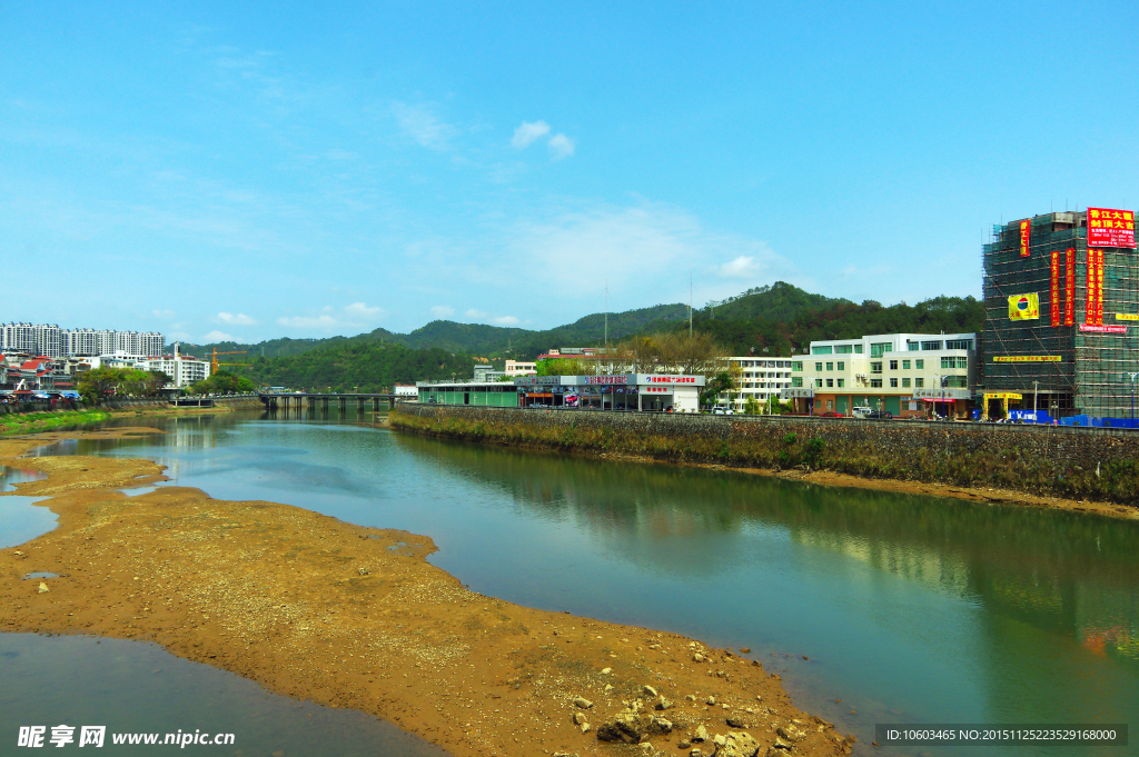 大埔山水 银江风光