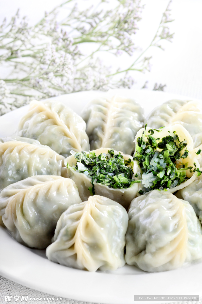 小白菜粉絲蒸餃