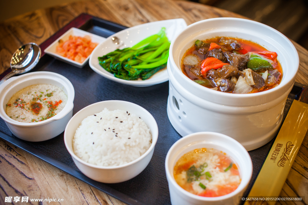 香辣牛肉飯