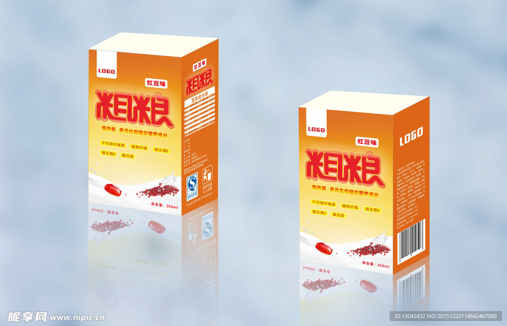 粗糧牛奶包裝