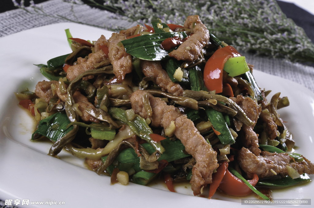 豇豆炒牛柳