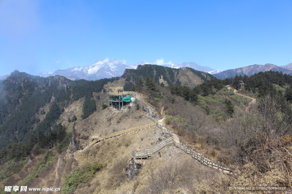 西嶺雪山景區