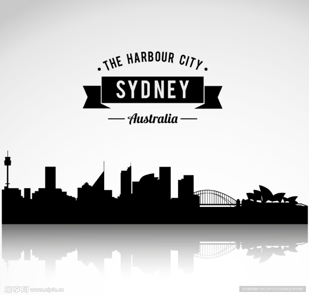 悉尼城市剪影