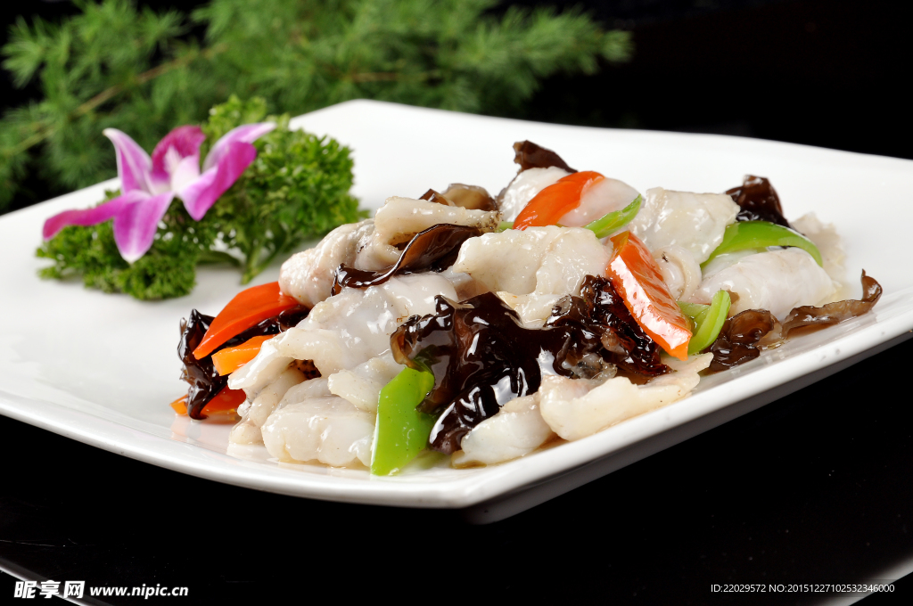 滑炒魚片