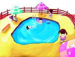 暑假游泳池