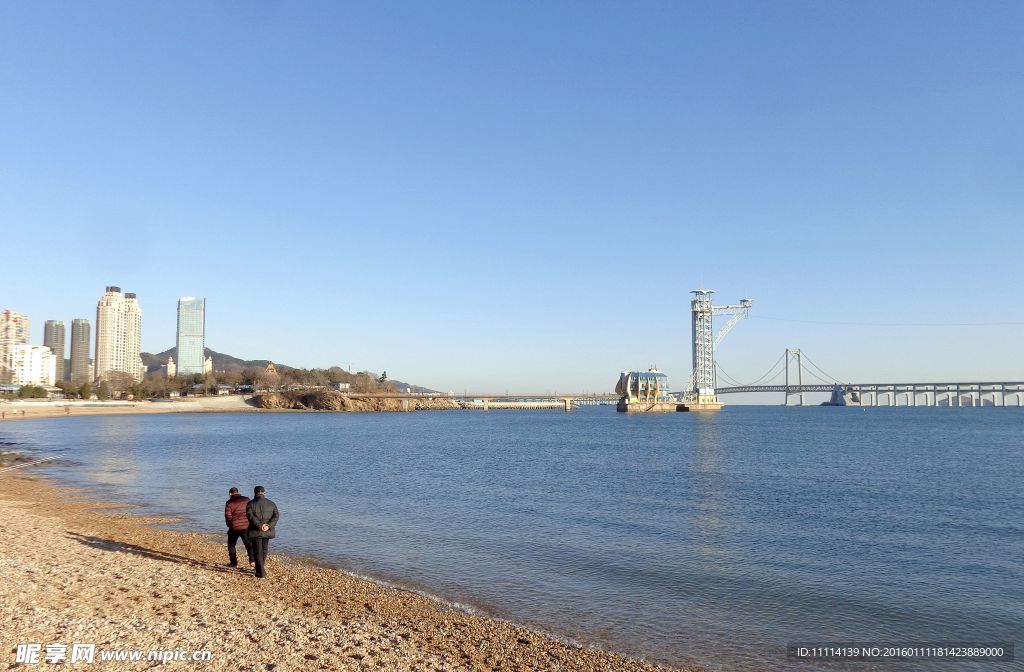 大連海濱風景