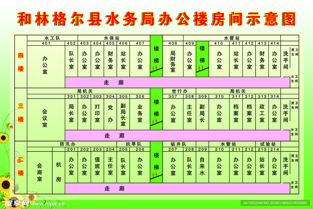 樓房示意圖