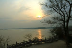 江上夕陽