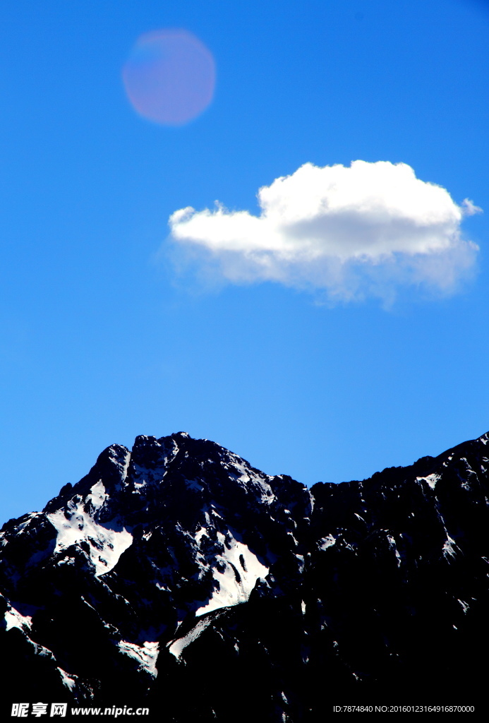 四川鄉城雪山