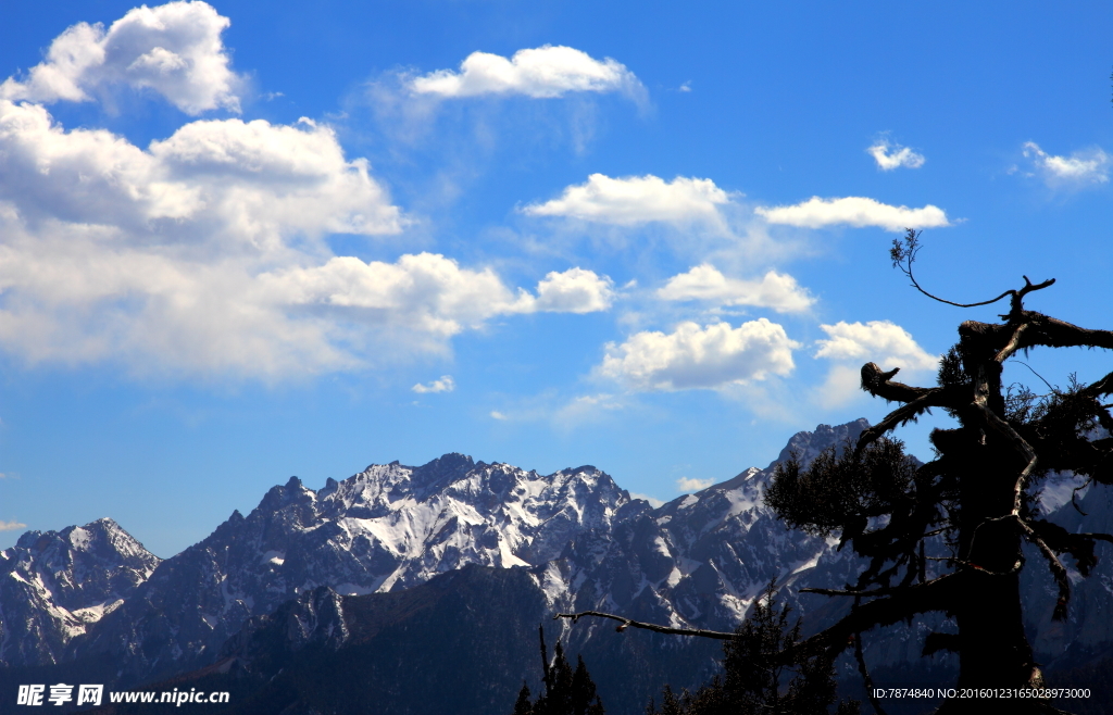 四川鄉(xiāng)城雪山