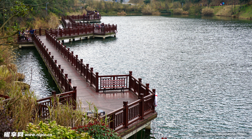桃花嶺公園長廊