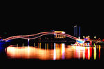 米易龙桥夜景
