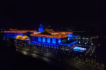 桂林市大剧院夜景图