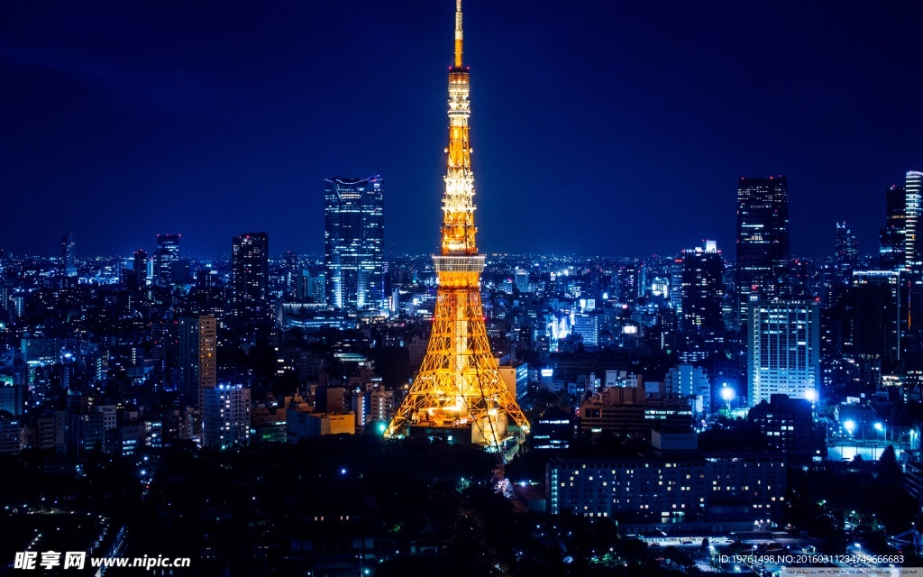 繁華夜景