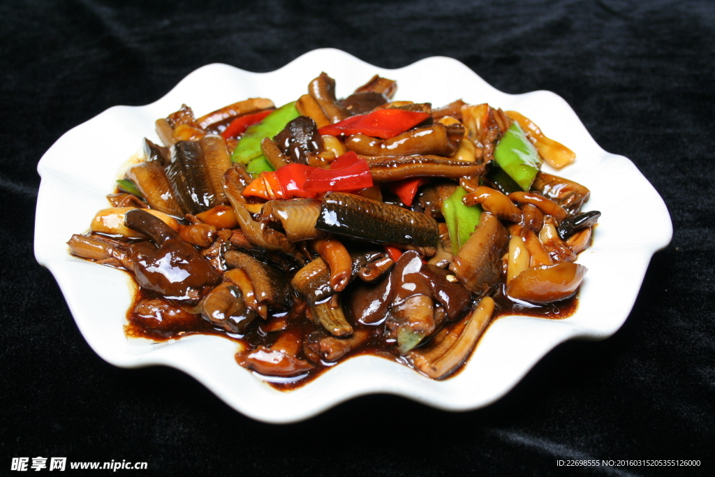 野菌溜鱔段