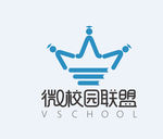 微校园联盟logo