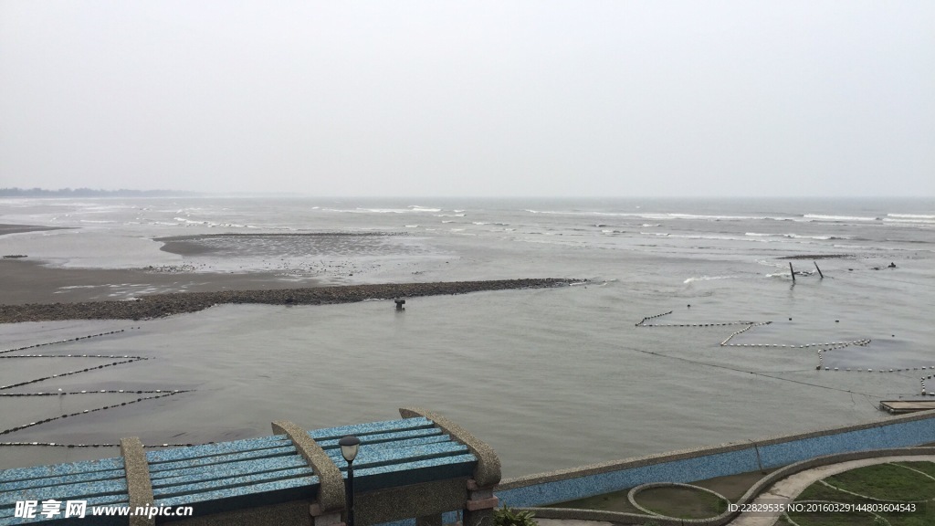海岸線沙灘