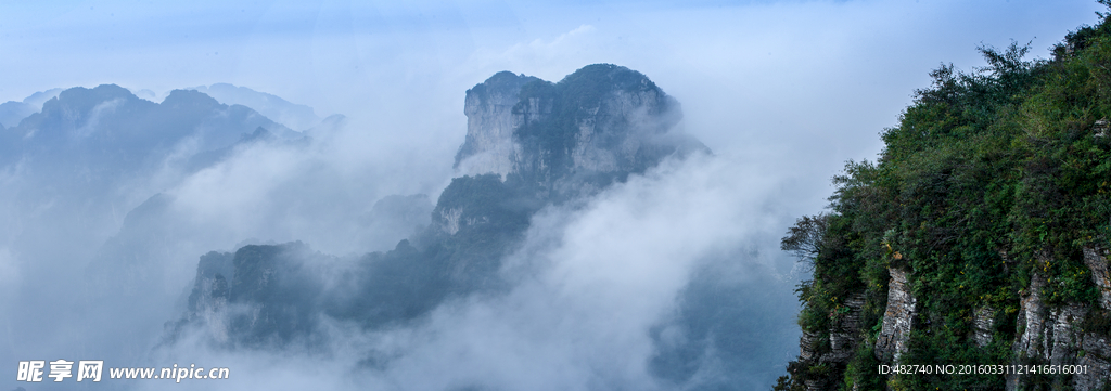 云霧美景