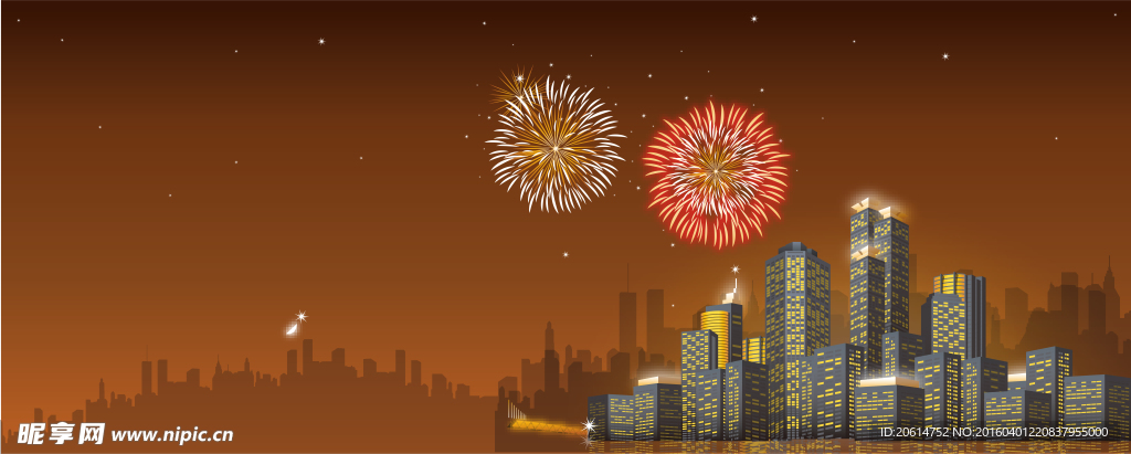 漫畫夜色下的城市