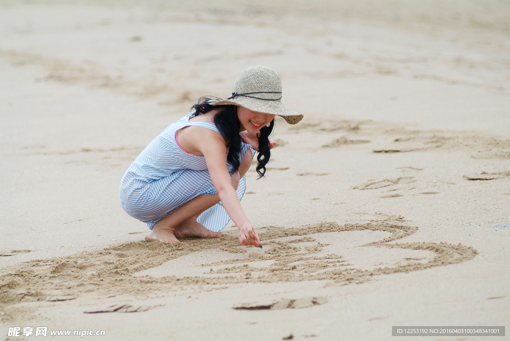 海灘美女
